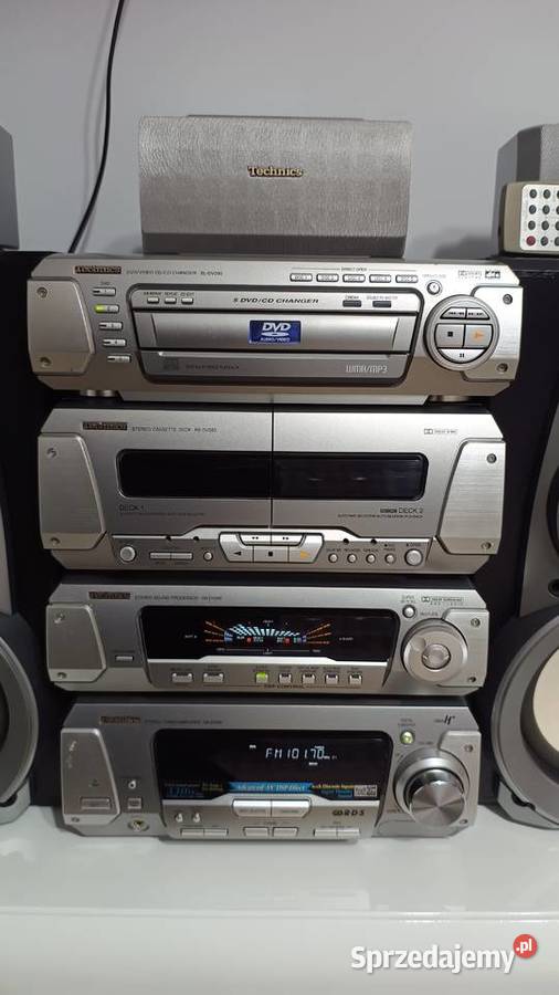 Wieża Technics dv290 z DVD i MP3 Najwyższy i Kępno