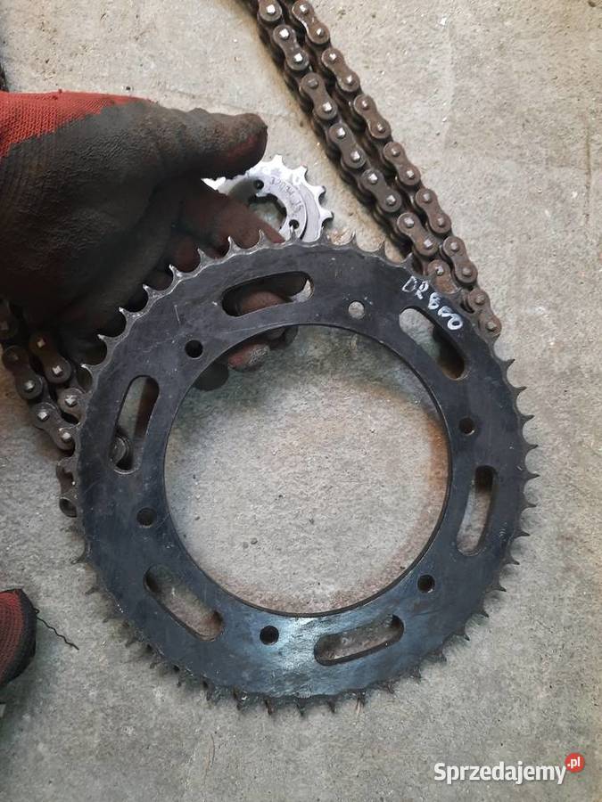 Suzuki DR 800 DR 750 BIG napęd zębatka łańcuch Jelenia Góra sprzedam