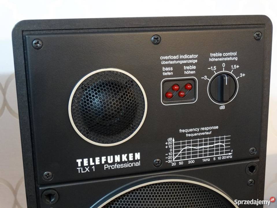 Audiofilskie kolumny Telefunken Profesional TLX Jasło