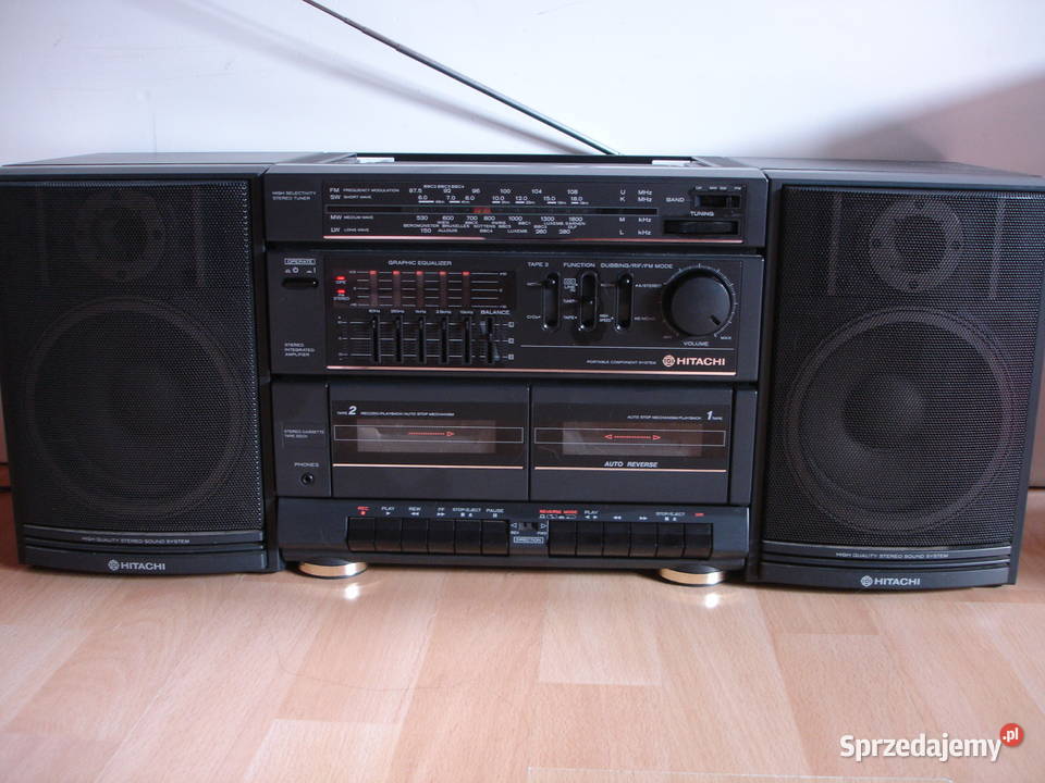 Radiomagnetofon HITACHI MS-W560