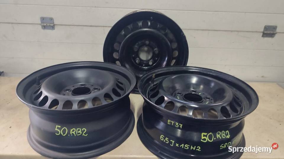 50RB2 FELGA STALOWA 5X112 ET37 65JX15H2 MERCEDES Włoszczowa
