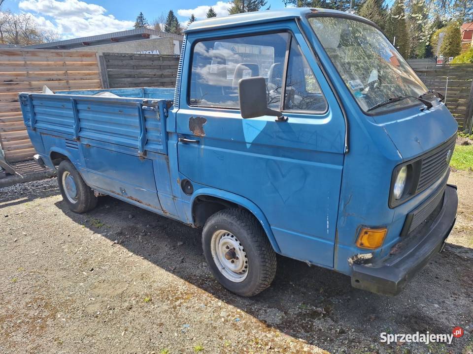 VW Transporter T3 prycza zarejestrowany w Polsce