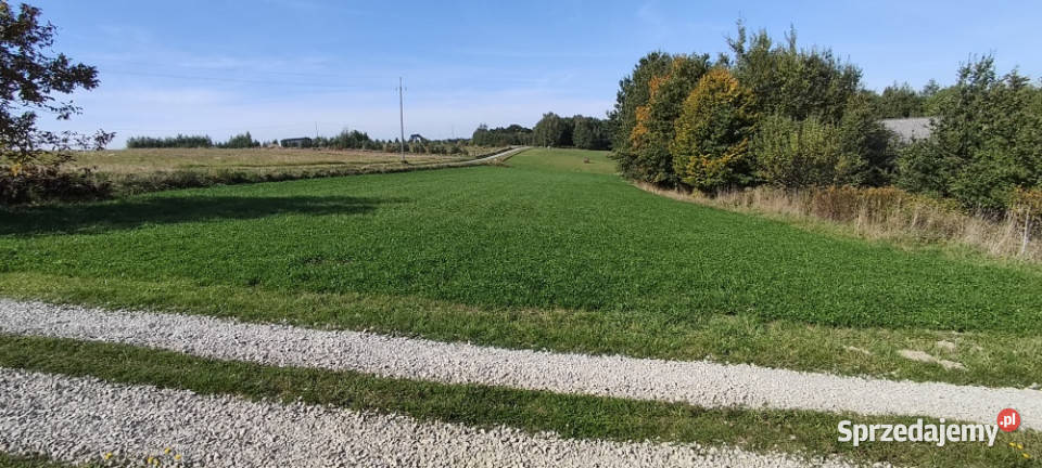 Działka z wz 30x95m Brzeziny