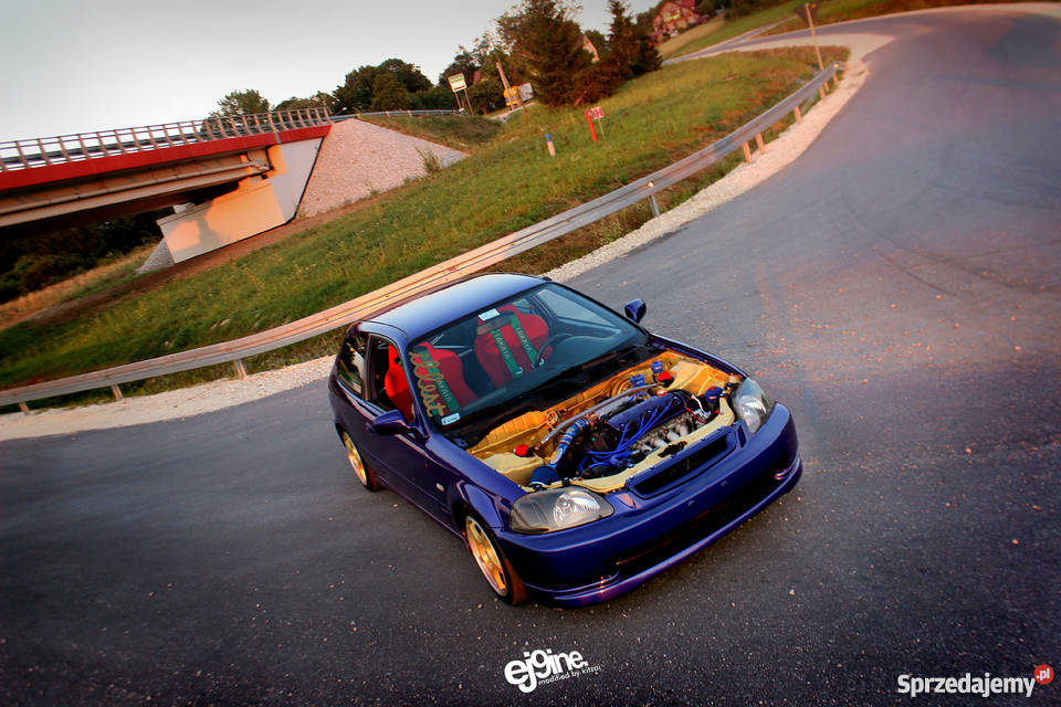 Honda Civic EJ9 98r modified by kitzaj D16Z6 centralny zamek Tarnów