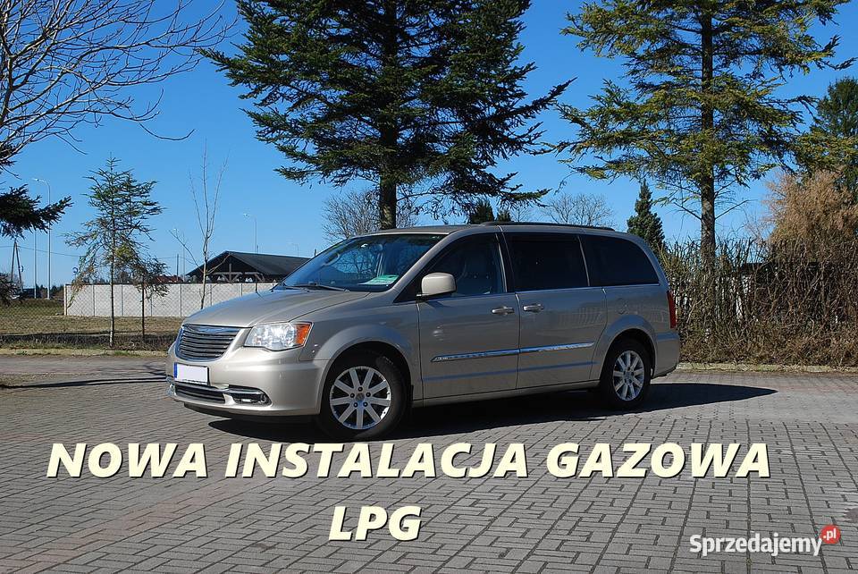 Chrysler TownCountry 36 benzyna Nowa instalacja Rok produkcji 2013 Włynkówko