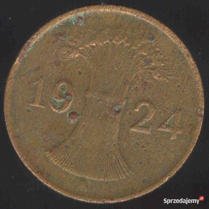 Niemcy 1 rentenpfennig 1924 Brwinów