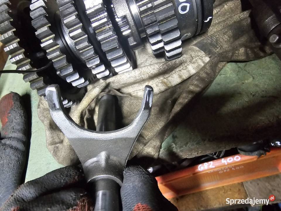 Suzuki RF 600 skrzynia biegów tryb tryby wałek