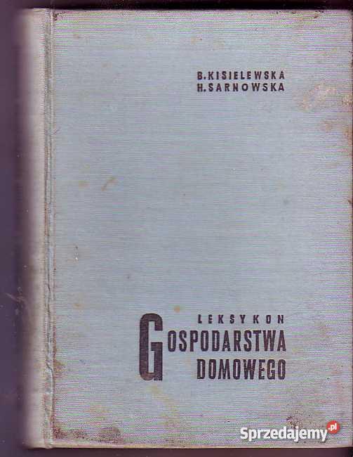 3273 LEKSYKON GOSPODARSTWA DOMOWEGO GKISIELEWSKA Czyrna