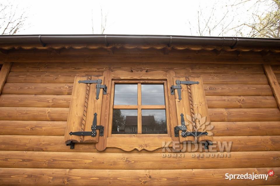 Domek z magazynkiem domek z werandą rekreacyjny Domki drewniane