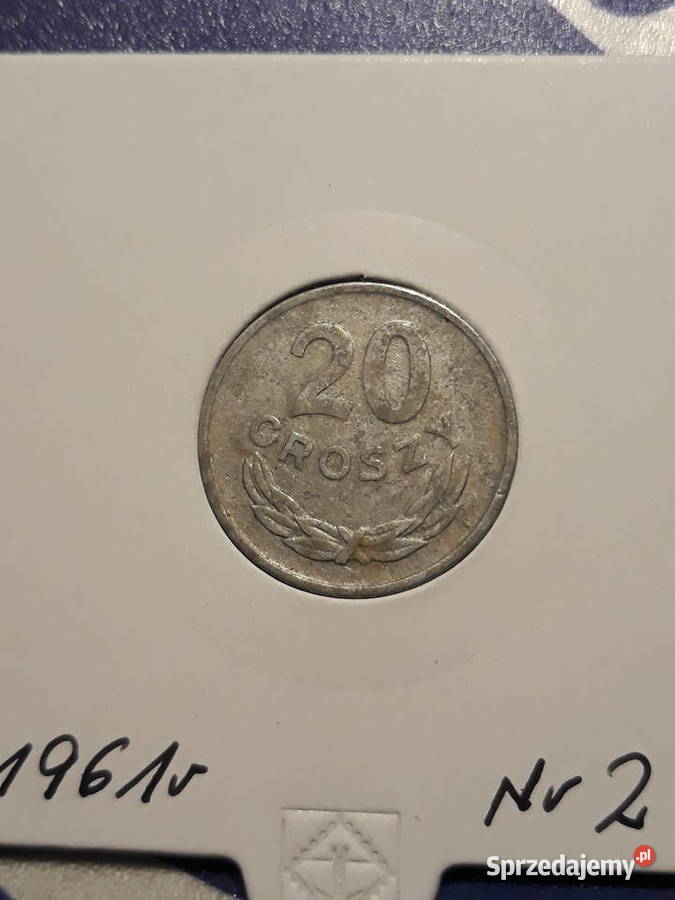 20 groszy 1961 r 2 rzadkość Konin sprzedam