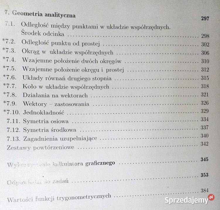 Matematyka 1 Podręcznik Wojciech Babiański Nowa lubelskie Chełm sprzedam