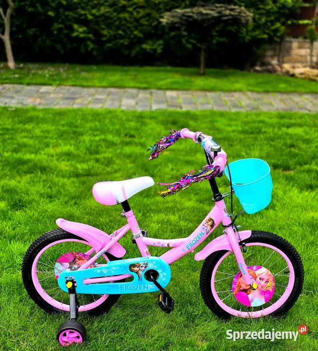 399 Rower 16 różowy Elza Frozen Zabrze