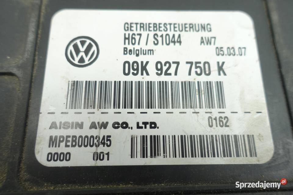 VW Transporter T5 19 TDI KOMPUTER SILNIKA moduł lubelskie Chełm