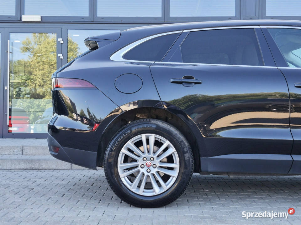 Jaguar FPACE Jaguar FPACE 20D Auto 240 AWD asystent pasa ruchu Łódź sprzedam