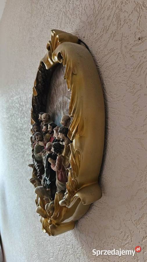 Obraz elipsa Wieczerza Pańska 37x30x7 Szczecin