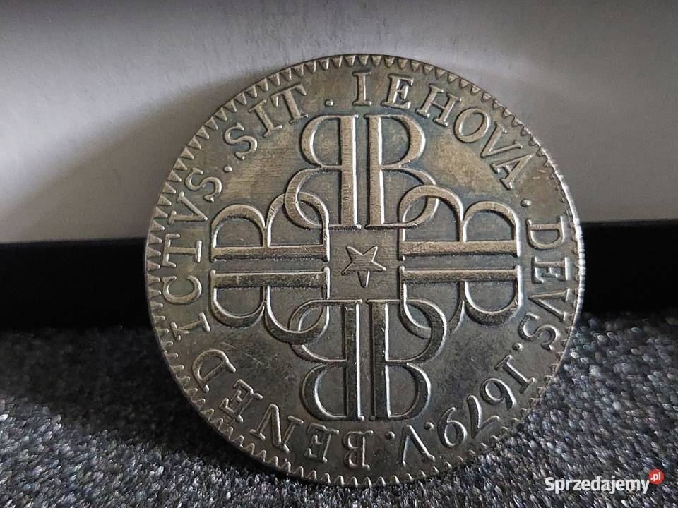 Moneta Dukat Szwajcarski z imieniem Boga IEHOVA Ścinawa