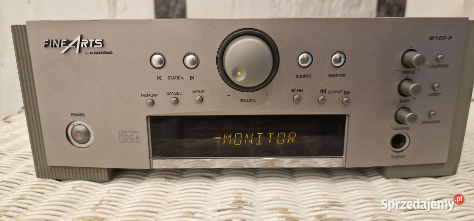Amplituner Grundig M100R 20 srebrny tytanowy Międzychód
