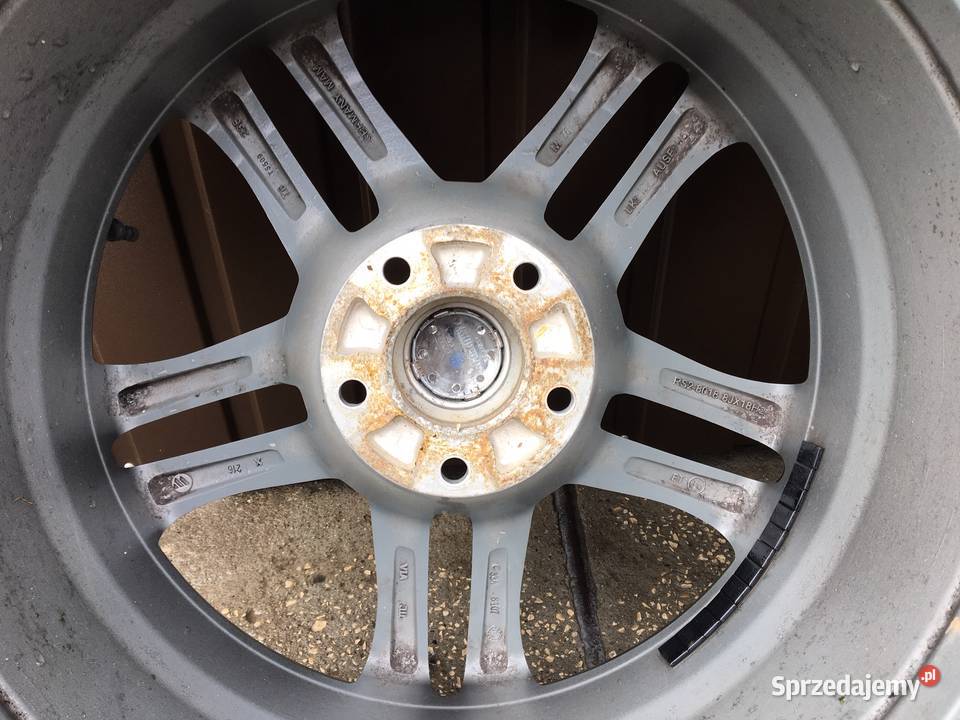 MAM RS2 8j et35 opony 225 40 18 continental 6mm Koła i felgi