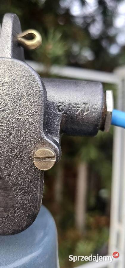 Lampa emaliowana indriustralna z lat 70tych Anielin sprzedam