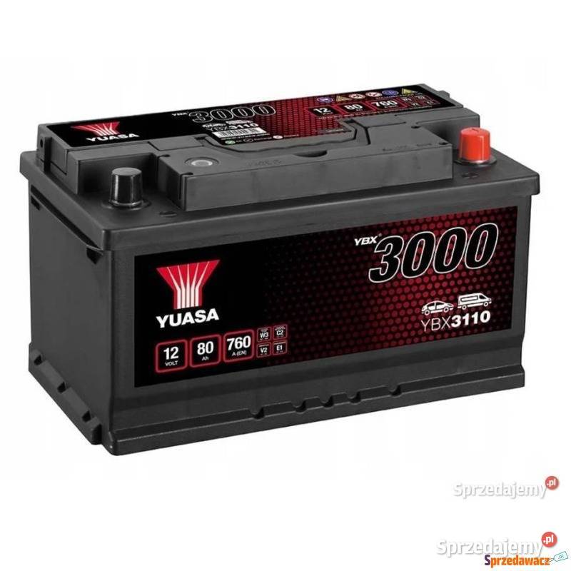 Akumulator 80Ah 760A Yuasa Standard Gdynia