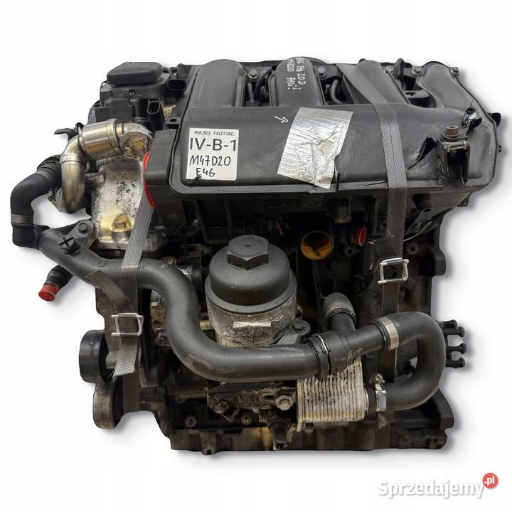 SILNIK M47D20 204D4 BMW E46 320D 20 D 150 M47TU Chełm