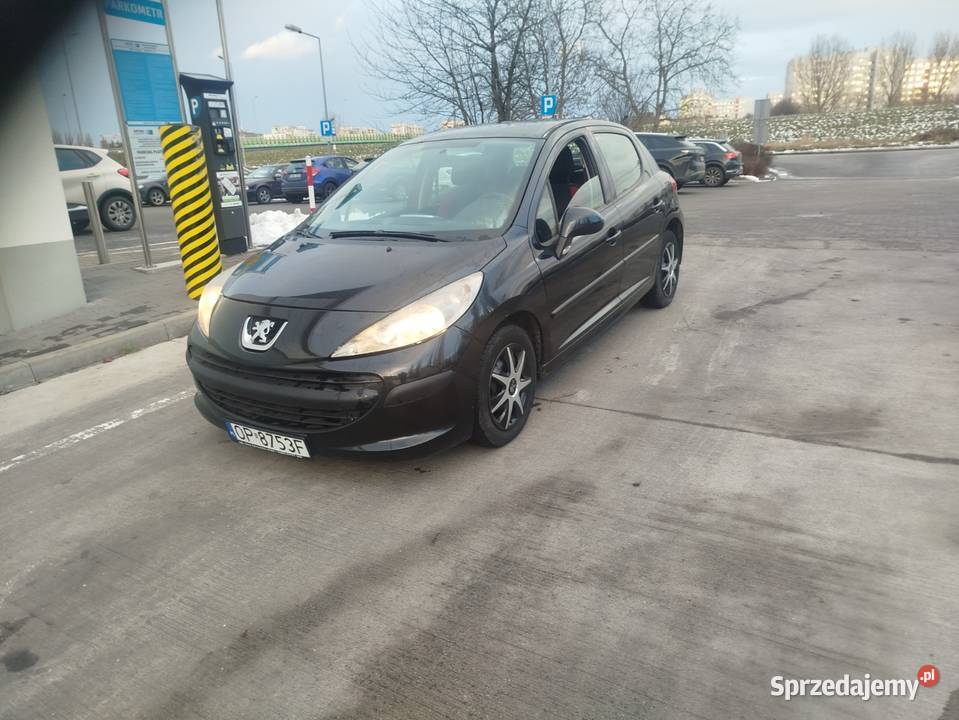 peugeot 207 klimatyzacja niski p 142 2007 nieuszkodzony Opole sprzedam