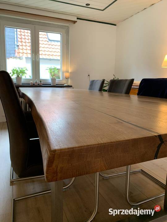 Masywny Stół industrialny dębowy loft Warszawa sprzedam