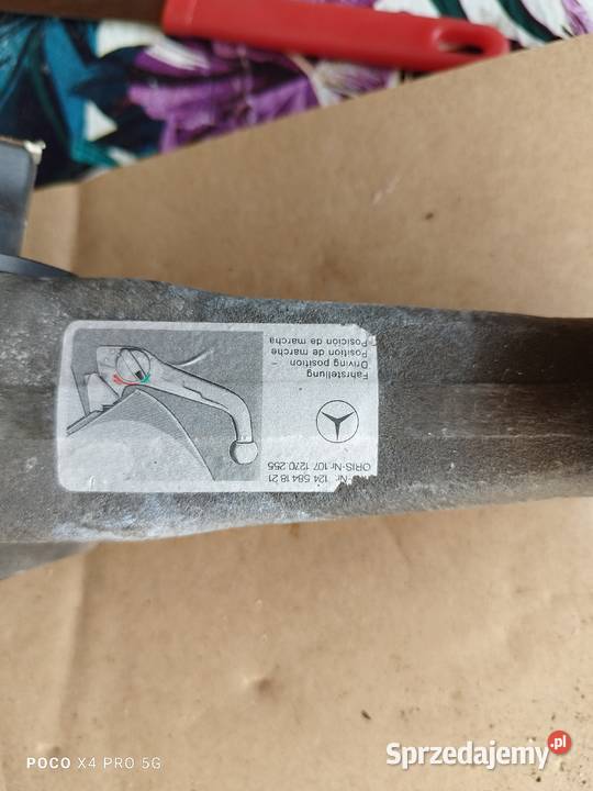 wypinany hak holowniczy ORIS do Mercedesa Motoryzacja lubuskie Słubice