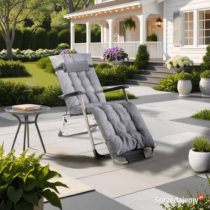 Fotel Ogrodowy ADAGIO Szary Złoczew