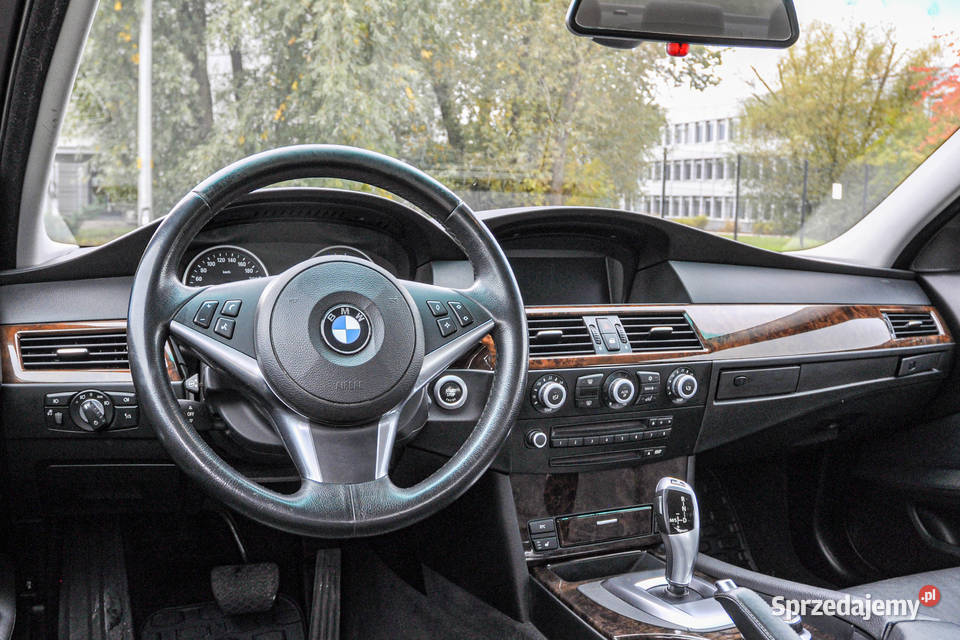 BMW Seria 5 30 272 2007 r Lift Skóry Automat Wrocław