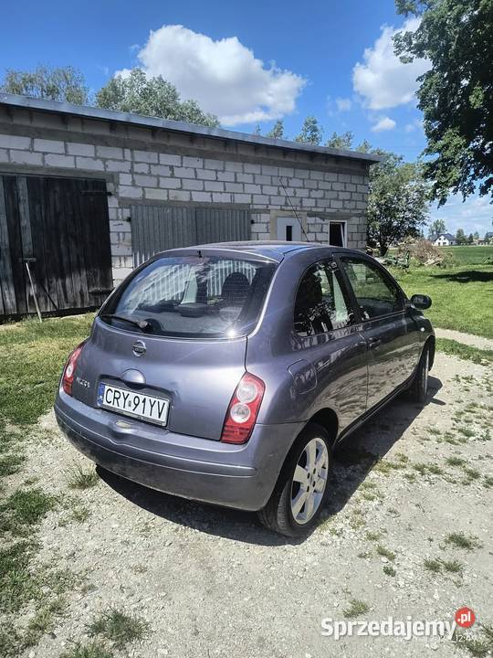 Nissan Micra 2008r 12 benzyna Micra kujawsko-pomorskie Okalewo