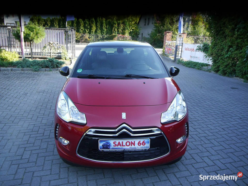 Citroen DS3 16d Ledy Stan Idealny100bezwypadkowy czujnik parkowania DS3 śląskie Częstochowa
