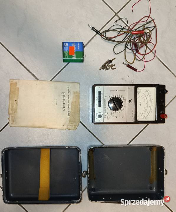 Stary Radziecki Miernik Wskazówkowy U4315 C4315 Poznań