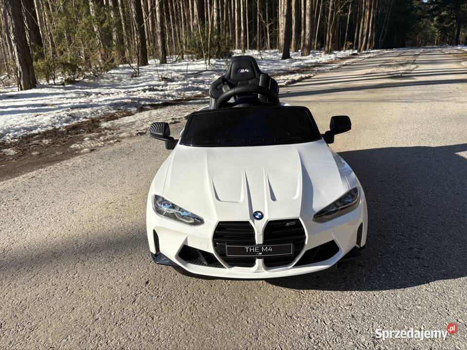 Samochód na akumulator BMW M4 12V pilot EVA LED Myślenice
