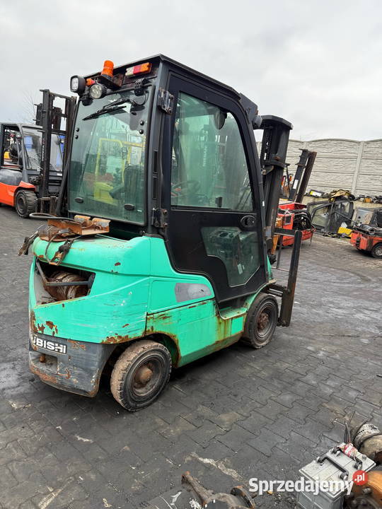 wózek widłowy MITSUBISHI FG18NT 1800 Triplex Mitsubishi Działoszyn
