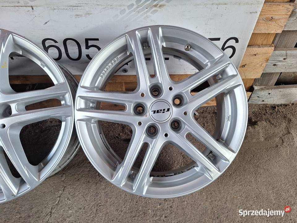 Alufelgi 5x112 16 ET42 RIAL Audi Skoda Seat VW Rial Choceń