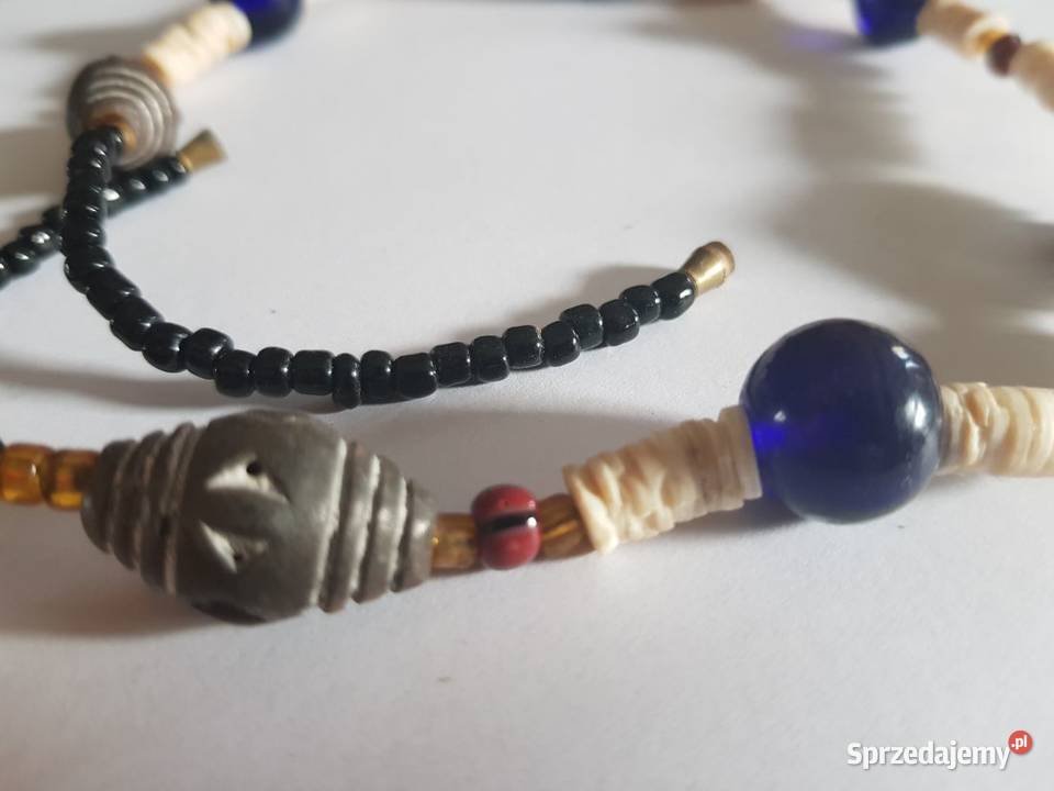 łańcuszek korale wisiorek koraliki muszla Dla kobiet sprzedam