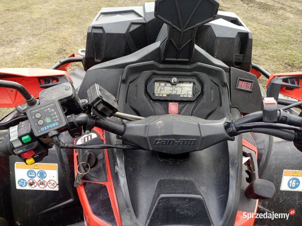 Can AM Outlander XMR quad - ATV warmińsko-mazurskie Hartowiec