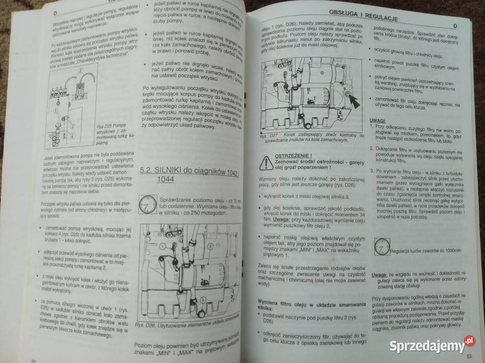Ursus 932 934 1042 1044 1132 1134 1232 1234 1634