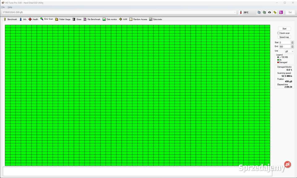 Dysk twardy Seagate Momentus 54006 500GB Biała Podlaska sprzedam