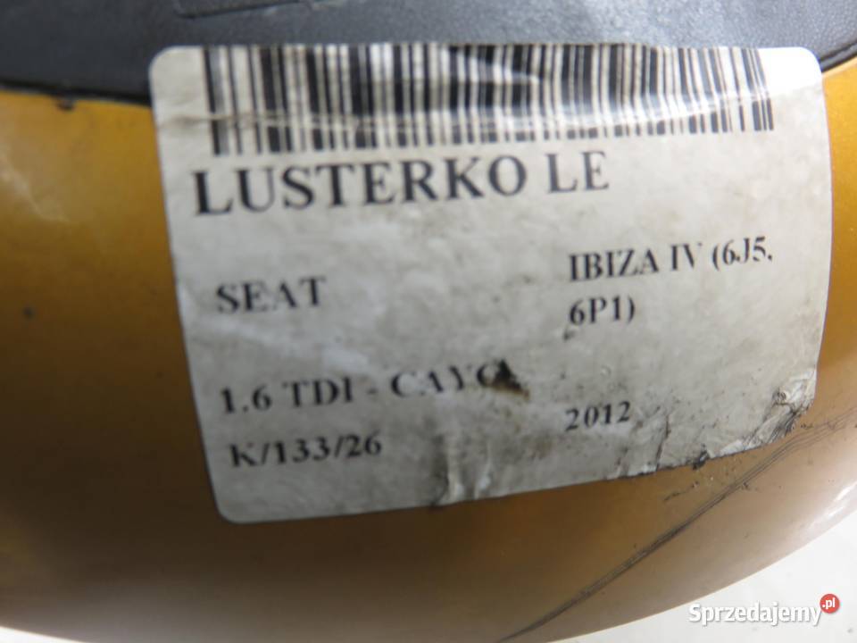 LUSTERKO LEWE SEAT IBIZA IV 7 PIN EUROPA