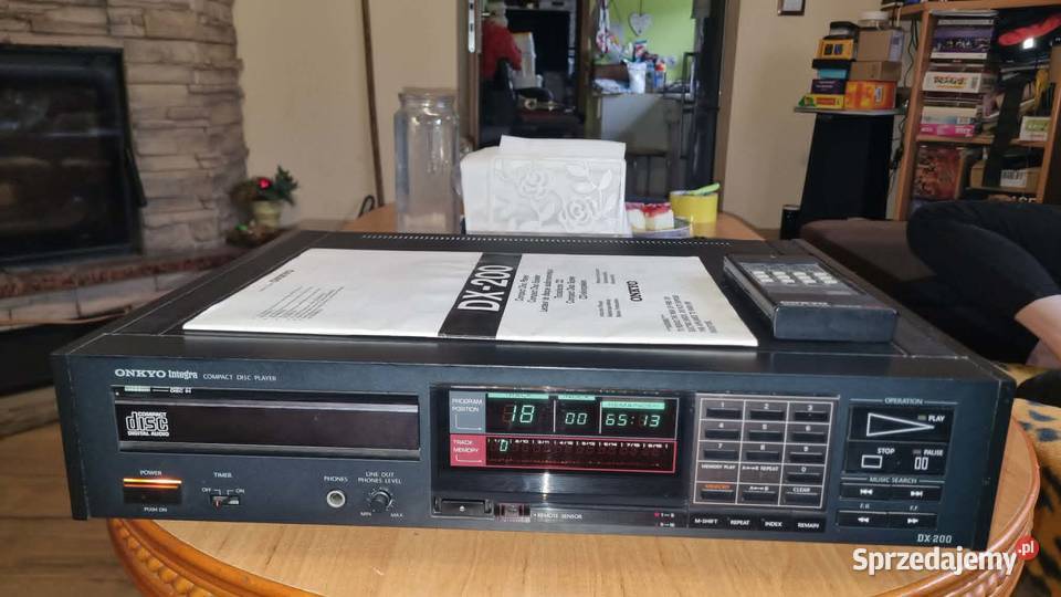 Wybitny odtwarzacz CD Onkyo Integra DX200 z łódzkie sprzedam