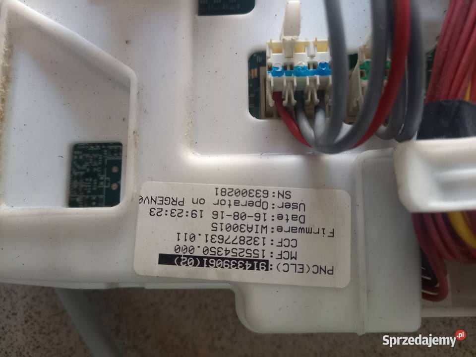 Sprzedam części do pralki firmy Electrolux Zawadzkie sprzedam