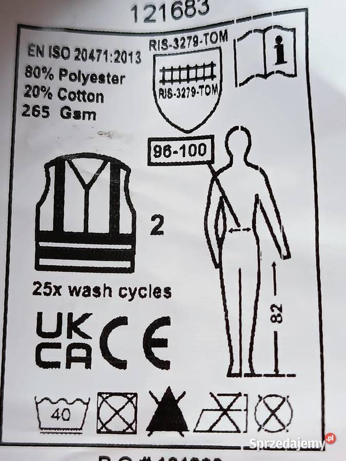 Kombinezon na szelkach VELTUFF Real Workwear 100 Pozostałe Rzeszów