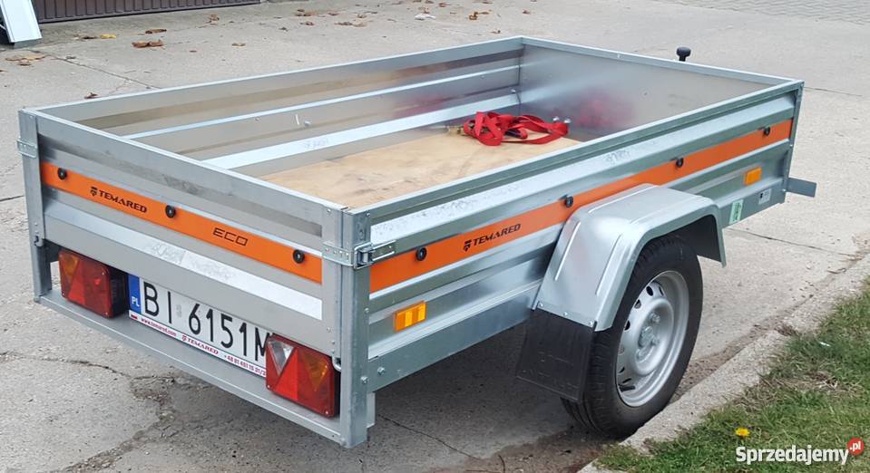 przyczepka z budą prawie nowa wzmocniona Białystok