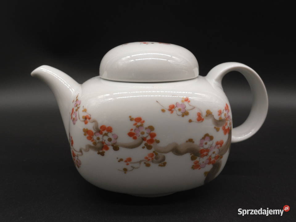 Porcelanowy dzbanekczajnik do herbaty Piesau w Raszków