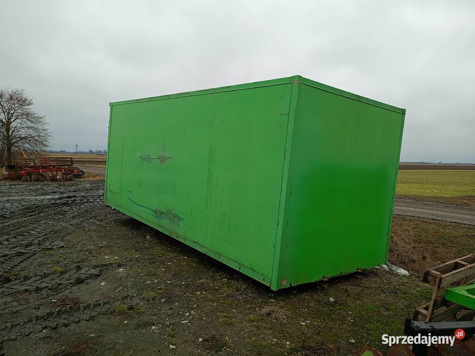 Kontener izoterma garaż barak Gostyń