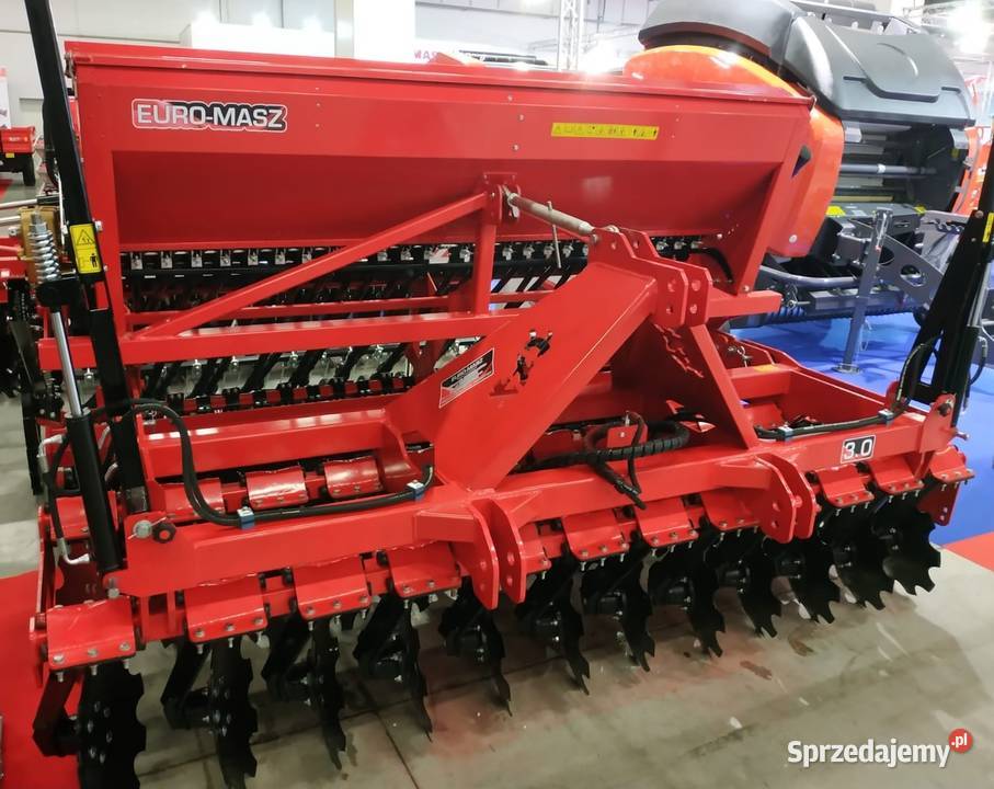 Siewnik zbożowy nabudowany talerzowy zestaw Słupia