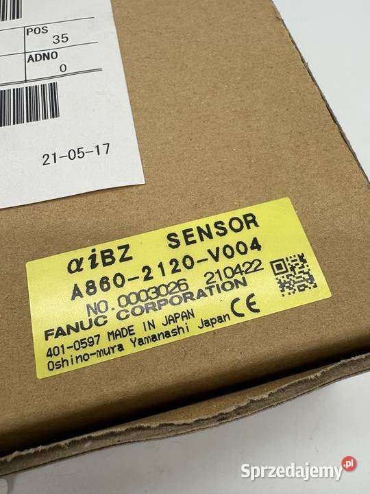 Fanuc A8602120V004 Sensor Pozostałe Warszawa