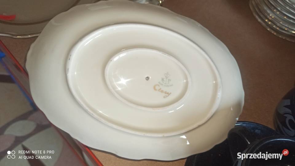 Sosjerka KP Karskrona Szwecja złocona ecru